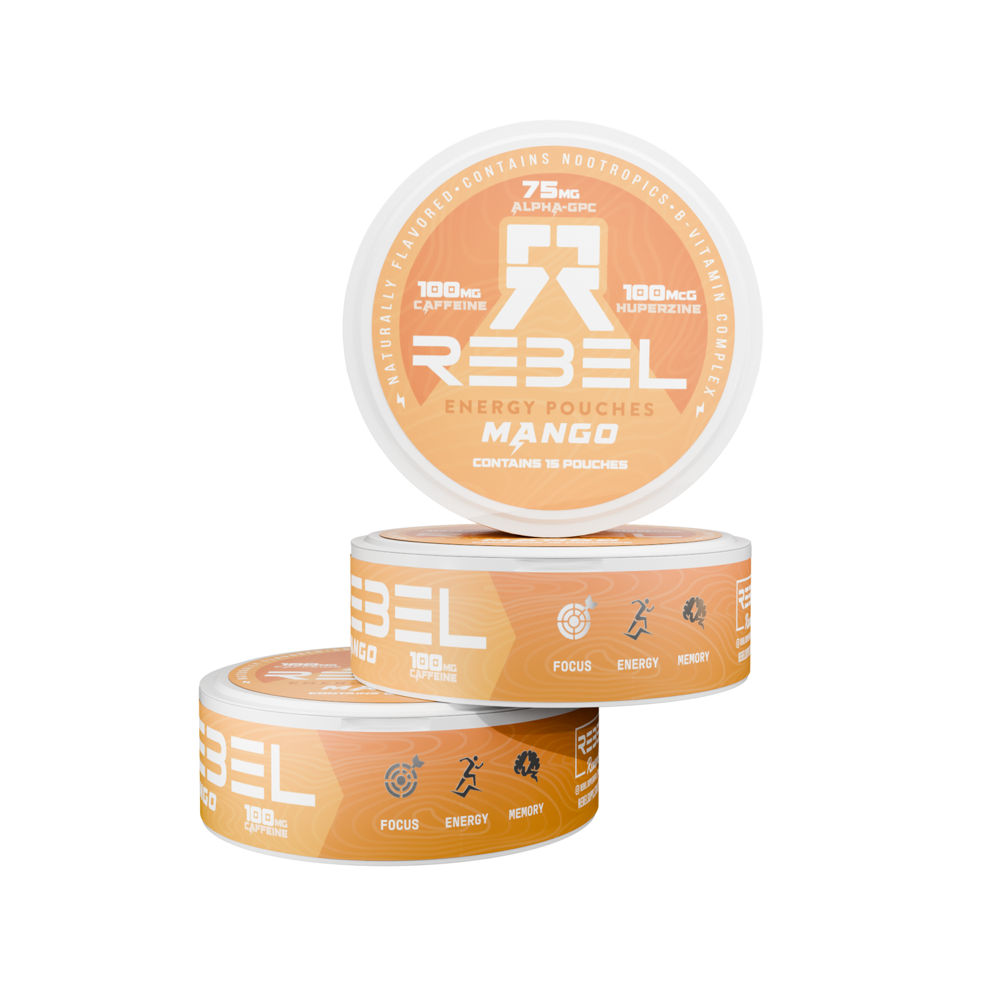 NOOTROPIC CAFFEINE ENERGY POUCHES
