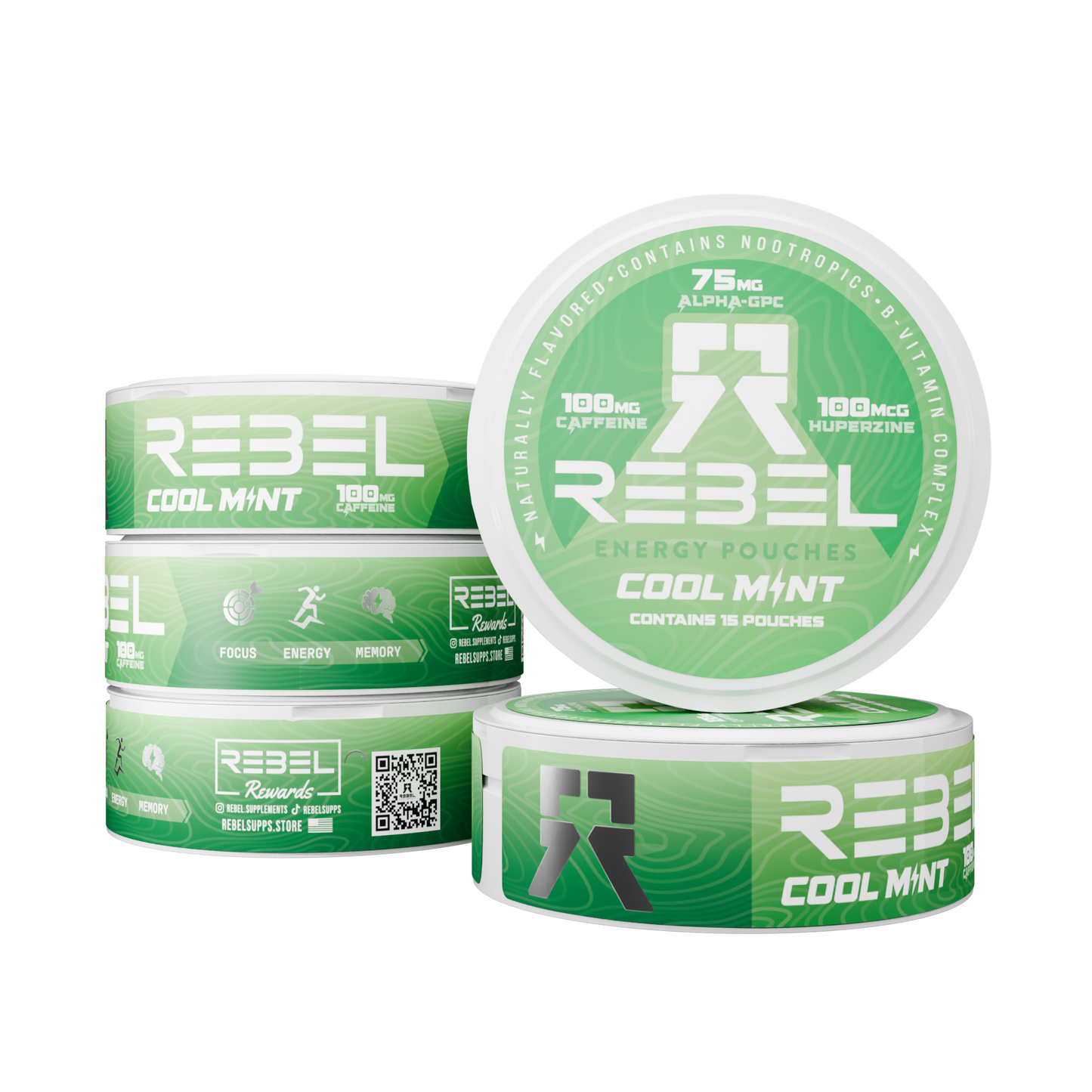NOOTROPIC CAFFEINE ENERGY POUCHES