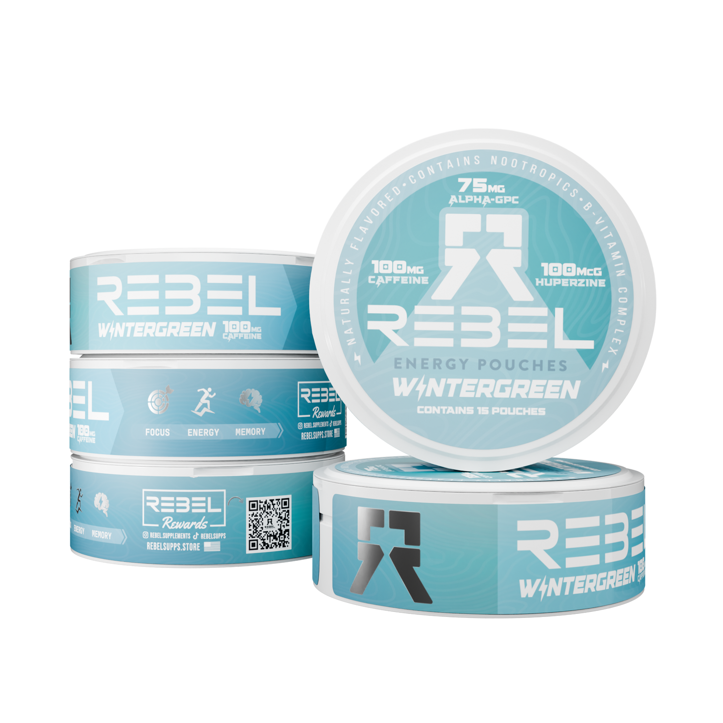 NOOTROPIC CAFFEINE ENERGY POUCHES